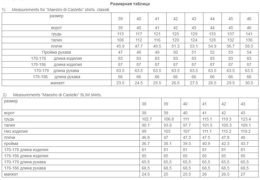 ПРОДАМ Рубашку 40/170-178 maestro di claslella abbigliamento maschile