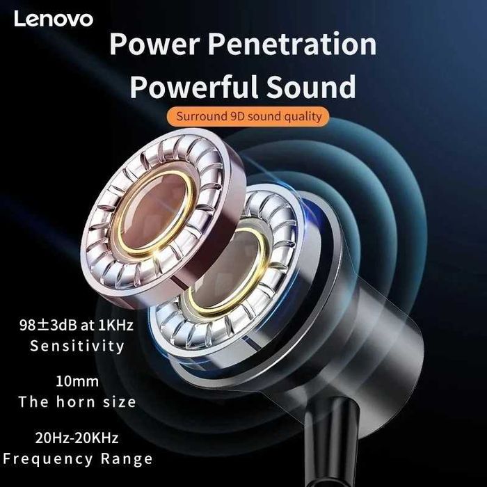 Auriculares Bluetooth LENOVO XE05 Corrida [ Novo - Selado ]