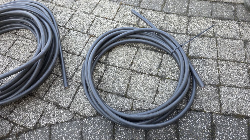 Kabel 5-żyłowy 06/ 1kV  JZ-600 5G4  15 m + 5 m