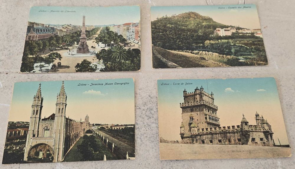 Postais muito antigos