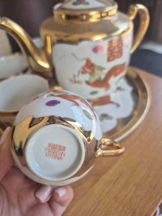 Zestaw chińska porcelana do herbaty