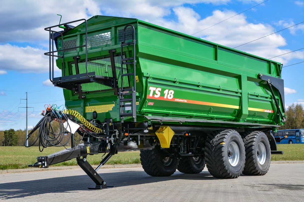 Przyczepa rolnicza skorupowa METAL-TECH TS 18 Ton