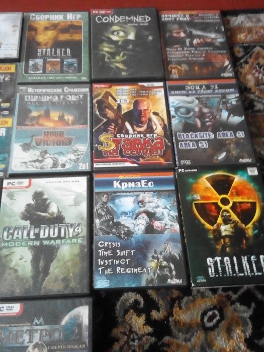 Продам компьютерные игры на дисках