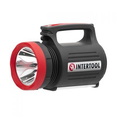 Ліхтар акумуляторний Intertool LB-0105, +виносна сонячна панель!!!