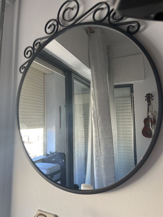 Espelho preto Ikea