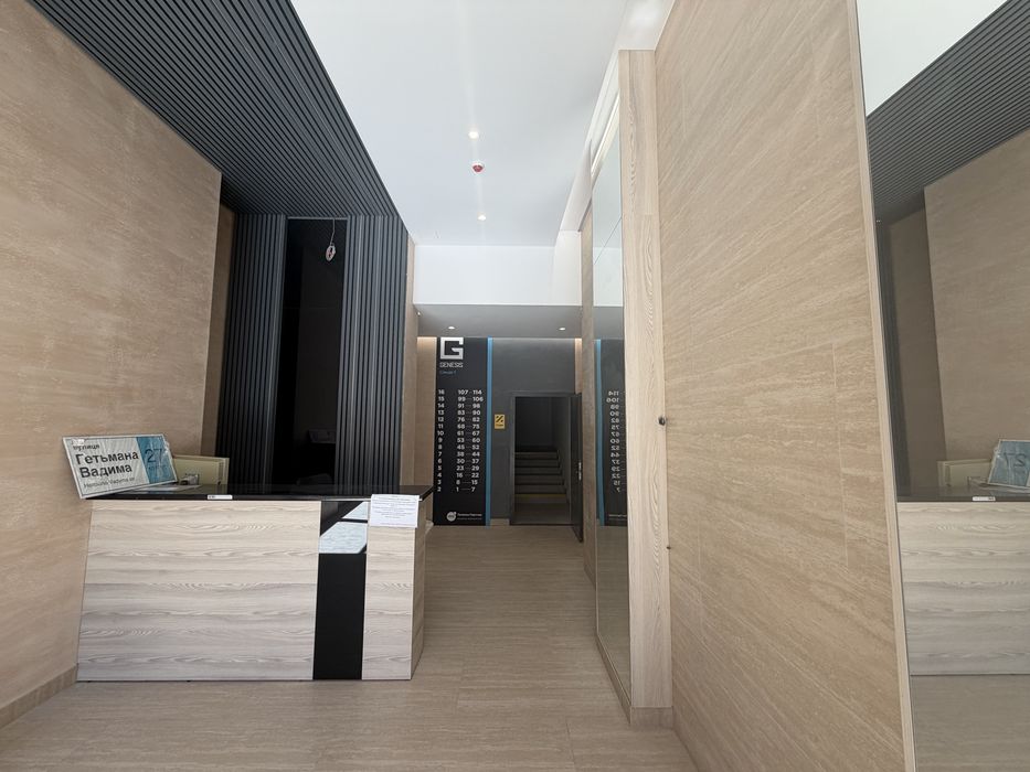 Продаж 1-кв. 40м2 ЖК GENESIS Політех Вадима Гетьмана 27 к.1