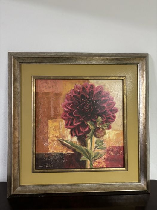 Quadro com assinatura