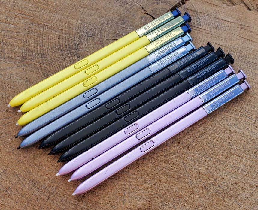 оригинал Samsung Note 9 (N960) S PEN черный/желтый стилус c Bluetooth