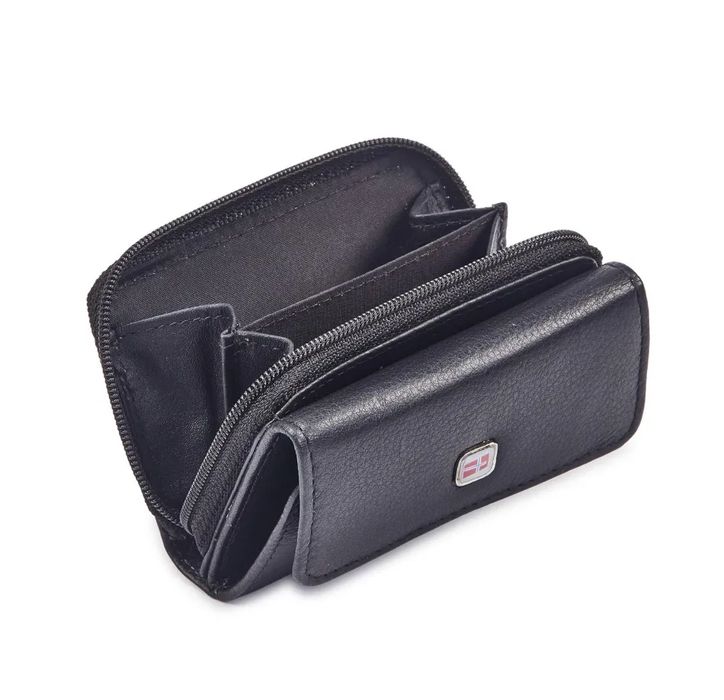 męski portfel nordee gw-924 rfid skóra naturalna czarny