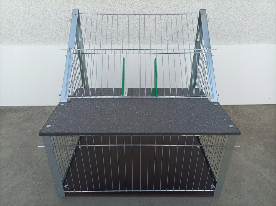 Wlot-Wylot Belgijski dla gołębi z drewnianą podłogą 60cm