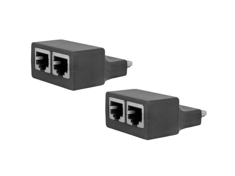 Przedłużacz extender adapter HDMI  / 2xRJ45 30m