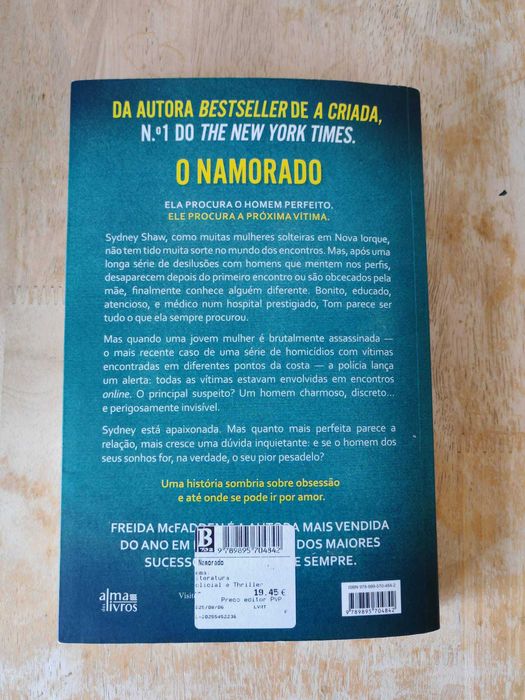 O Namorado - Freida  Mcfadden