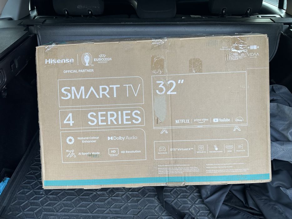 Телевізор новий hisense 32a4k  smart tv/wifi/youtube