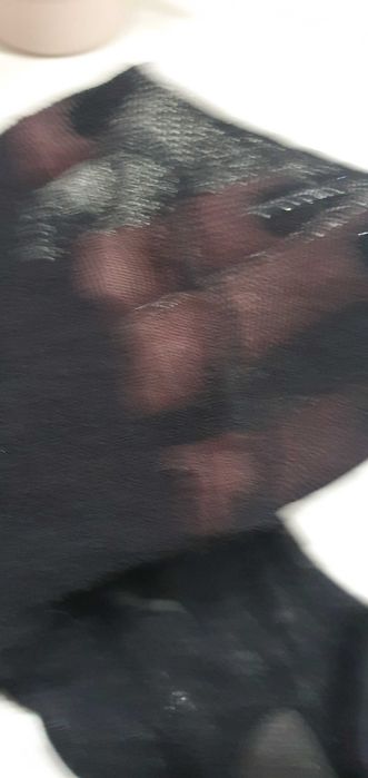 Czarne rajstopy biodrowki S