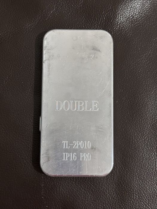 Iphone 16 pro case double mold