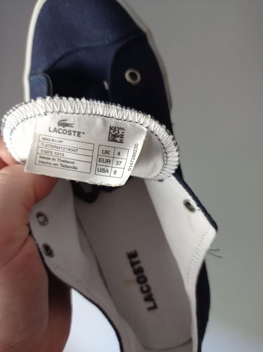 Lacoste trampki damskie młodzieżowe 37 adidasy