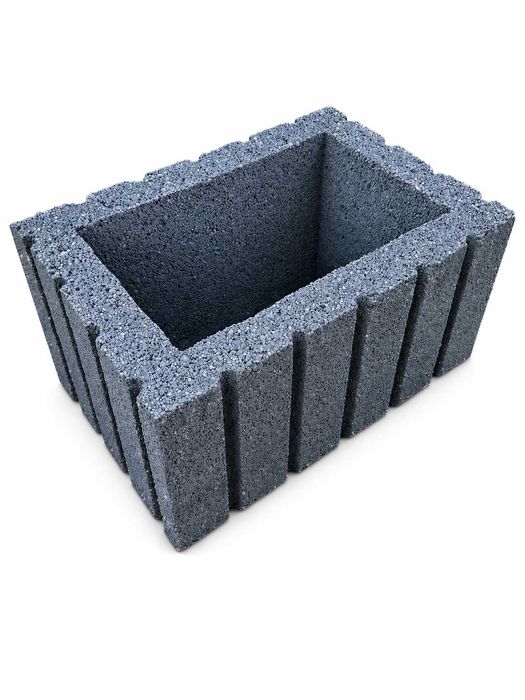 Gazon betonowy prostokątny 40x28x20h gazony betonowe kwietniki ogrodowe DOSTAWA GRATIS CAŁA PL. Producent
