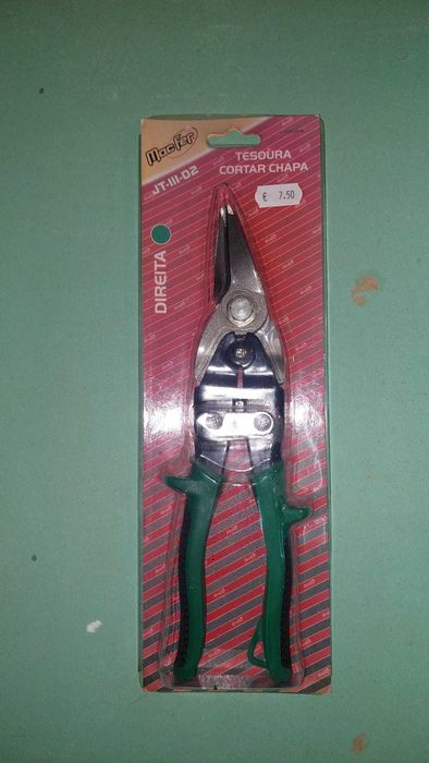 Tesoura cortar chapa | Direita