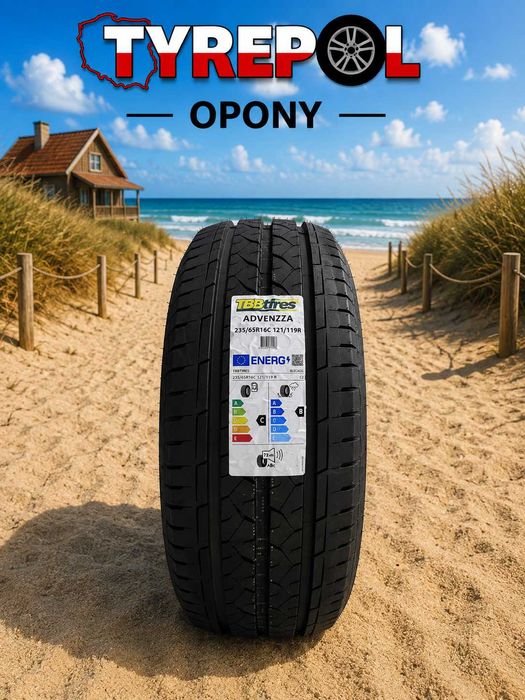 OPONA 235/65 r16C dostawcza bus lato TBB TIRES