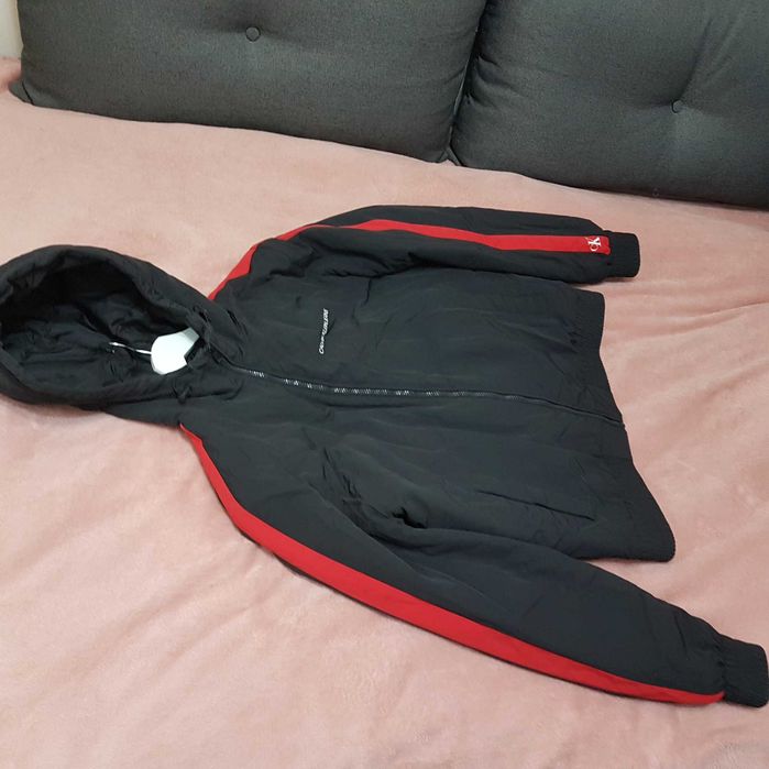kurtka bluza z kapturem calvin klein jeans XL nowa bez metki oryginal