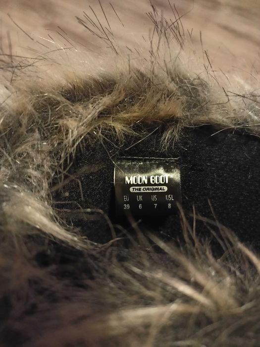 Moon boot monaco z kożuszkiem śniegowce