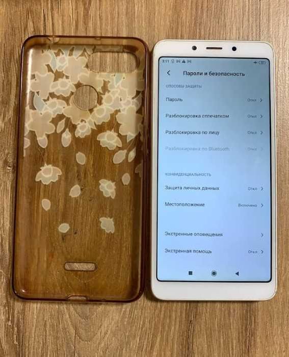 Xiaomi Redmi 6 3/64 gb Dual sim сканер відбитка та Face id