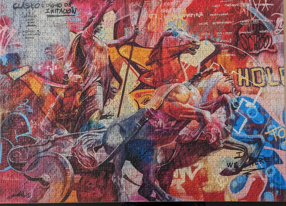 Puzzle 1500 peças Nike deusa da vitória