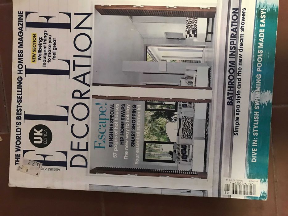 Revistas antigas de interiores de casas