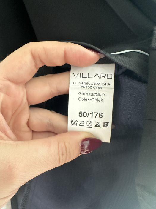 Garnitur ślubny smoking 176/50