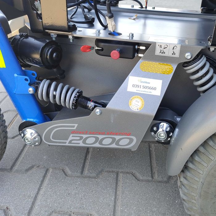Wózek inwalidzki elektryczny terenowy Ottobock C2000 Recaro + nowe aku