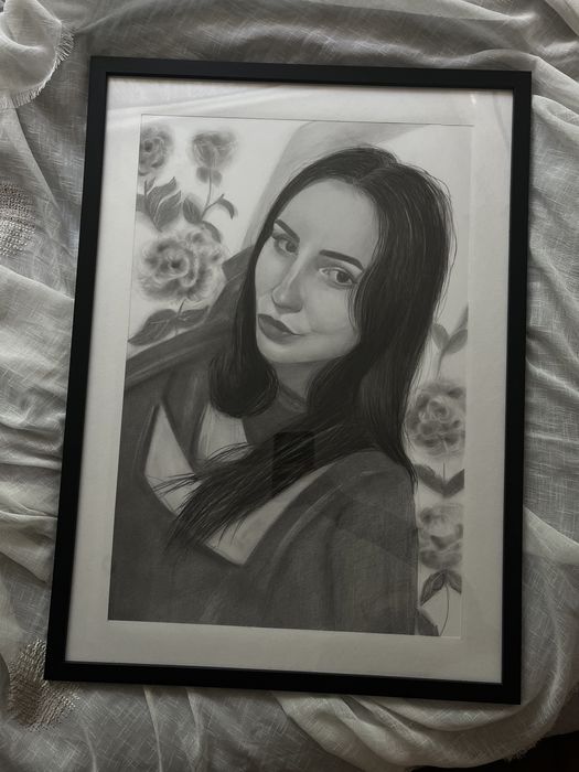 Портрет олівцем / портрет по фото / портрет на замовлення / подарунок
