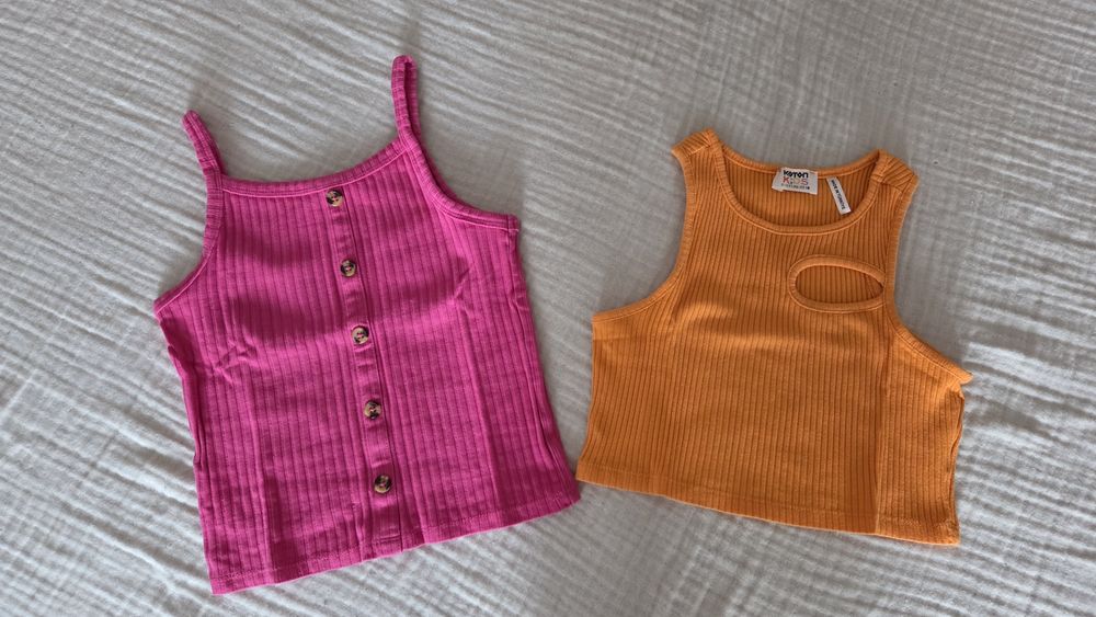 2 szt. top na ramiączkach Cool Club i Koton Kids rozm.146 OKAZJA!