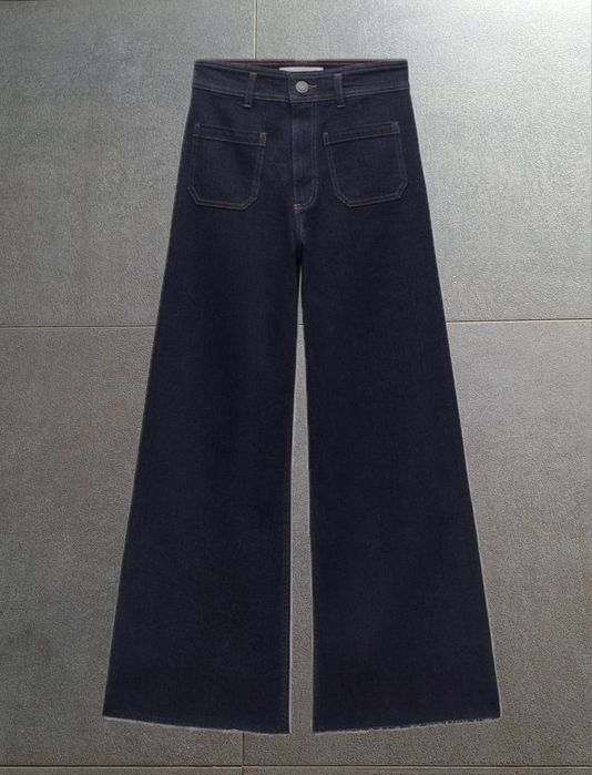 Zara jeans zw marine straight 36