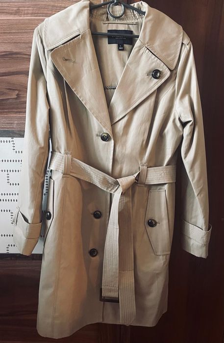 Плащ весна/осінь London Fog, жіночий, розмір L, світло-оливковий Новий