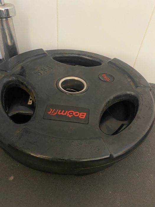 Disco olímpico musculação