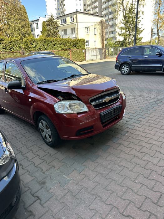 Chevrolet Aveo 2011 1.2 16v basic/classic benz. 200tys. Uszkodzony