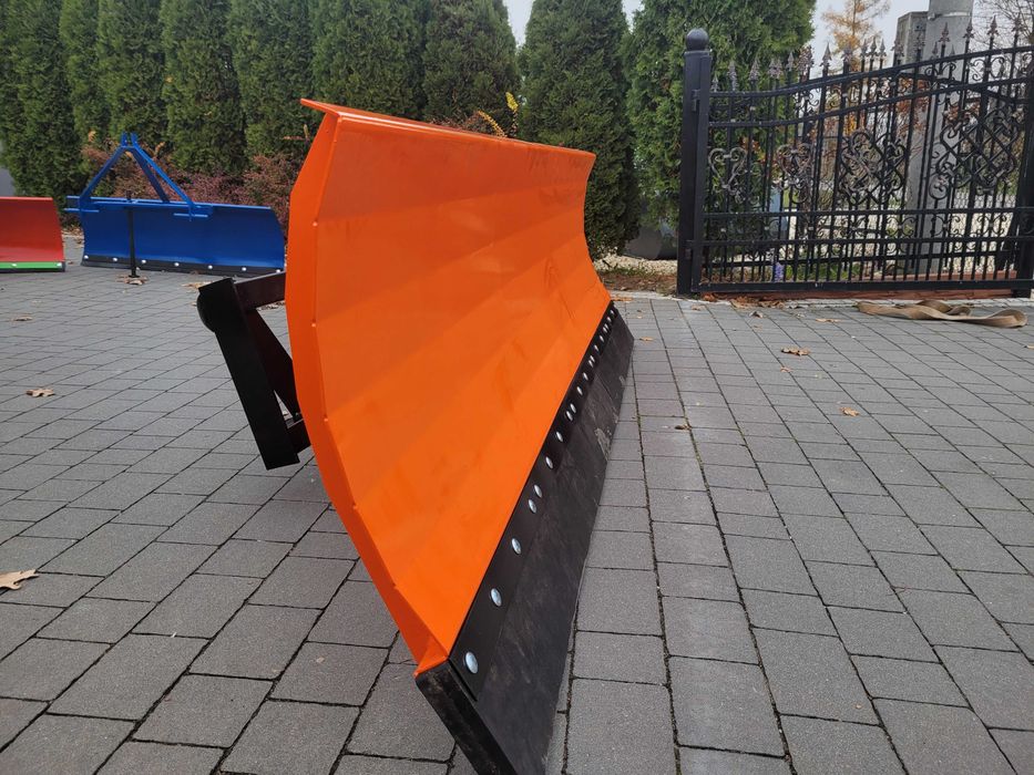 Pług do śniegu do tura ciągnika/ przedni TUZ 2w1 Spych 2.0m 2.5m 3.0m