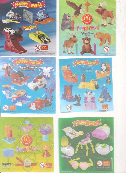 VENDO BRINQUEDOS MCDONALDS