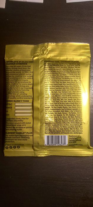 Cordas guitarra Ernie Ball 2627