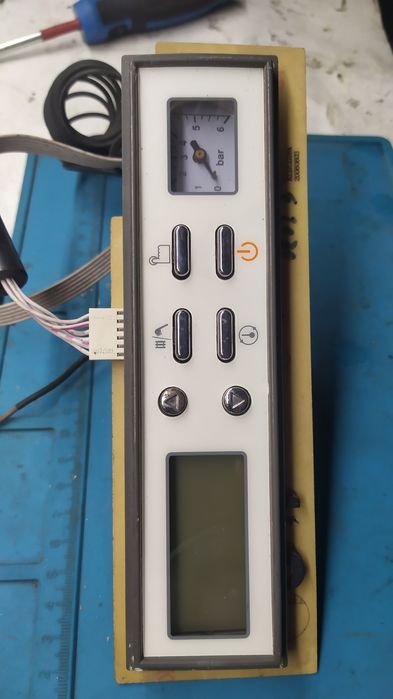 Панель управления 2х контурного турбинного котла