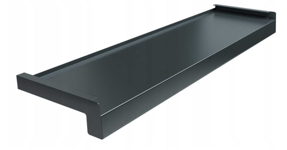 Parapety zewnętrzne stalowe – grafit, brąz, czarny