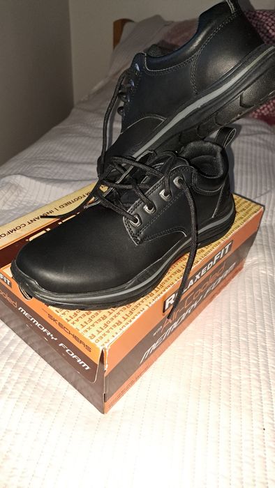 SKECHERS 66421 BLK EXPECTED memory foam nowe 41