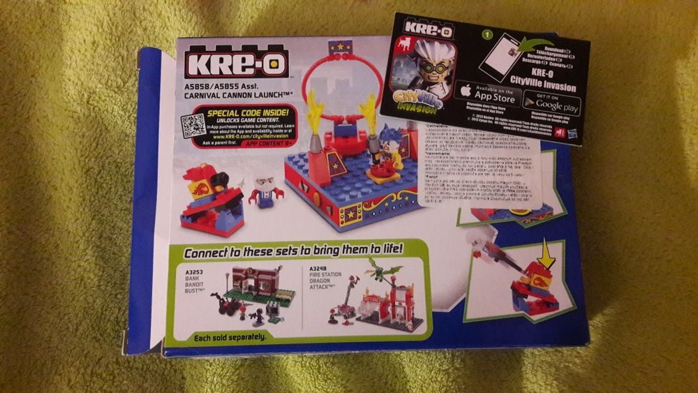 Klocki Kre-o jak Lego - City Ville Invasion