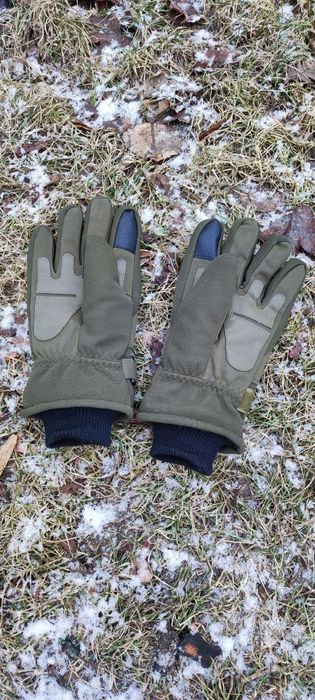 Зимові тактичні рукавиці ОПТ перчатки на меху флис зсу тактические зим