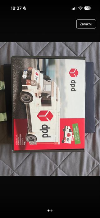 Klocki samochodzik dpd lego