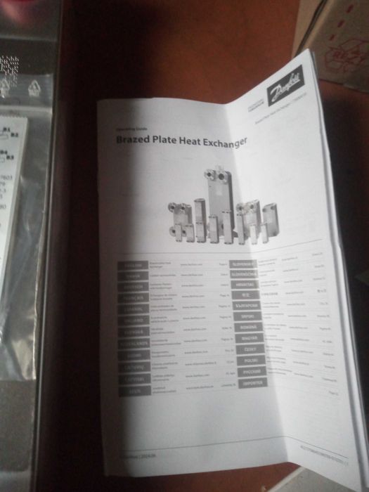 Wymiennik ciepła Danfoss XB 06L-1-26 NOWY