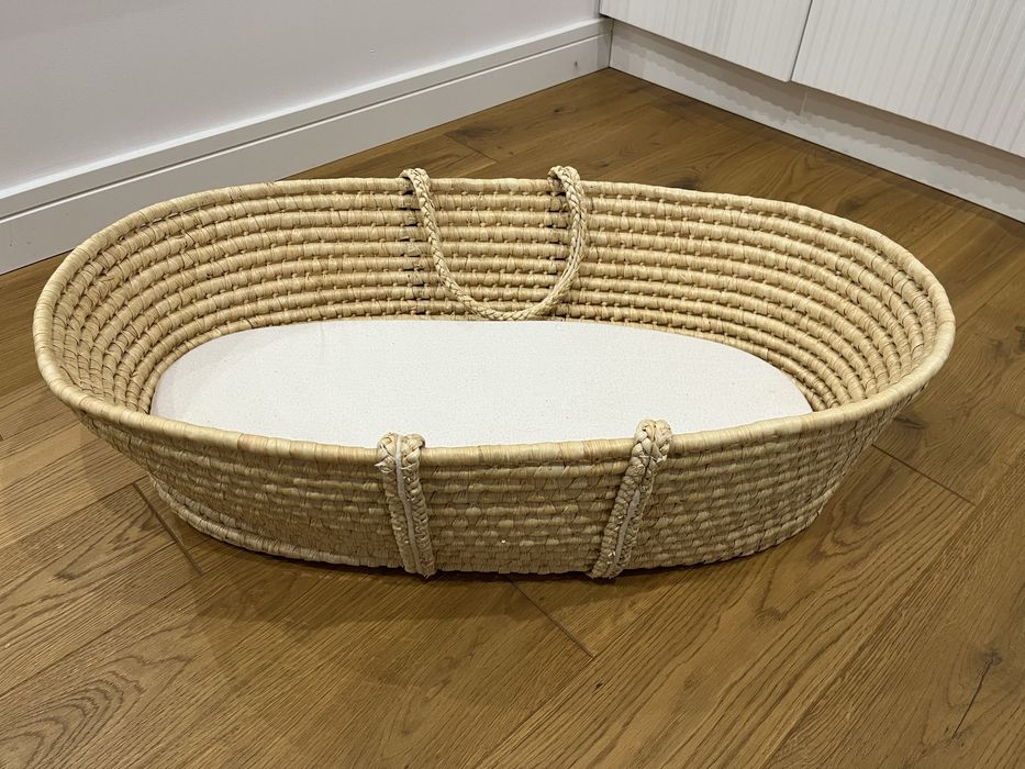 Kosz Mojżesza z materacykiem stan idealny, jak nowy