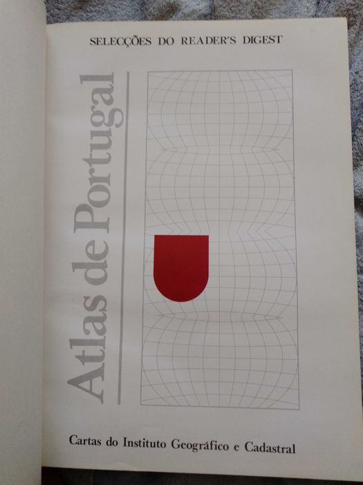 Livro Atlas de Portugal 1988