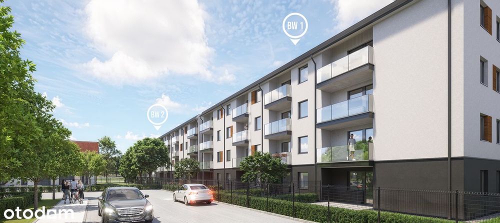 Apartament 40m2 z balkonem i KLIMATYZACJĄ!