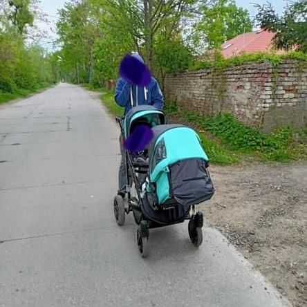 wózek bliźniaczy Baby Active Twinni